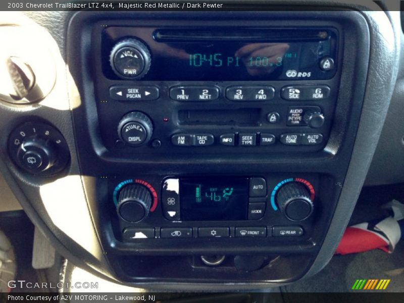 Majestic Red Metallic / Dark Pewter 2003 Chevrolet TrailBlazer LTZ 4x4