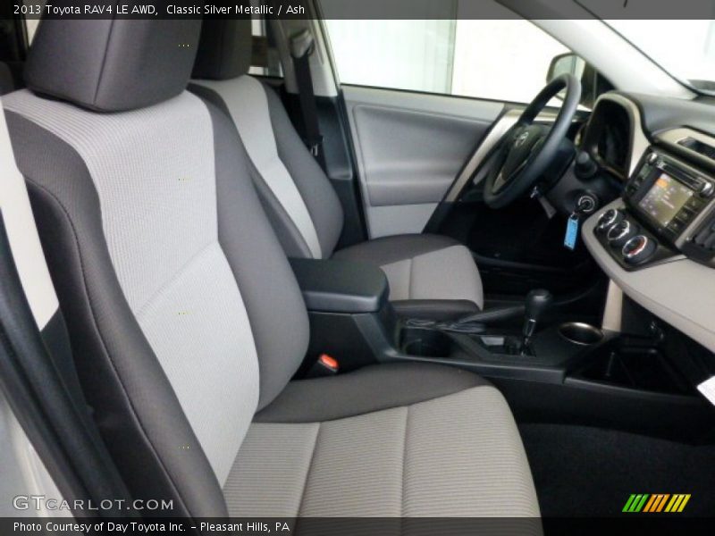  2013 RAV4 LE AWD Ash Interior