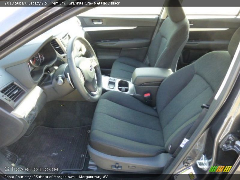 Graphite Gray Metallic / Black 2013 Subaru Legacy 2.5i Premium