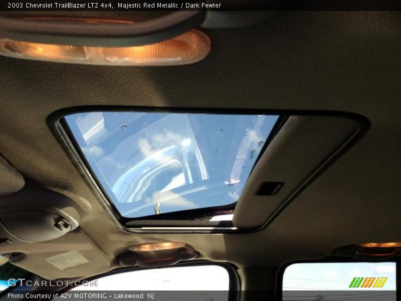Majestic Red Metallic / Dark Pewter 2003 Chevrolet TrailBlazer LTZ 4x4