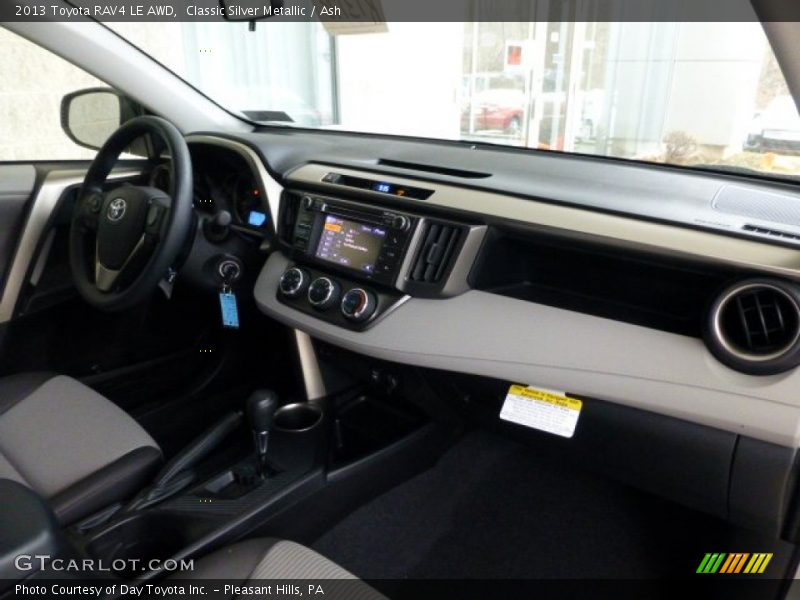 Dashboard of 2013 RAV4 LE AWD