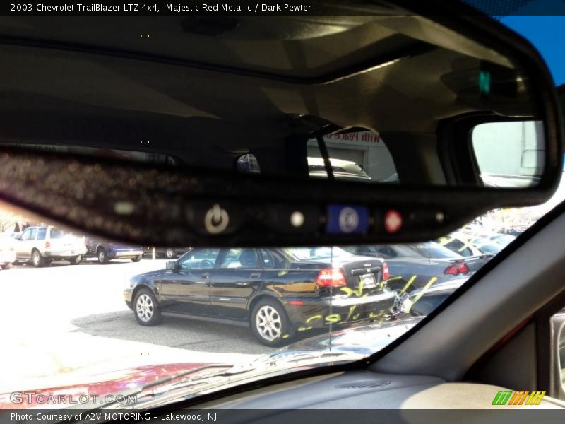 Majestic Red Metallic / Dark Pewter 2003 Chevrolet TrailBlazer LTZ 4x4