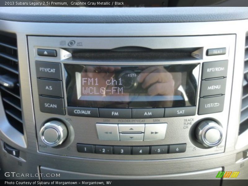 Graphite Gray Metallic / Black 2013 Subaru Legacy 2.5i Premium