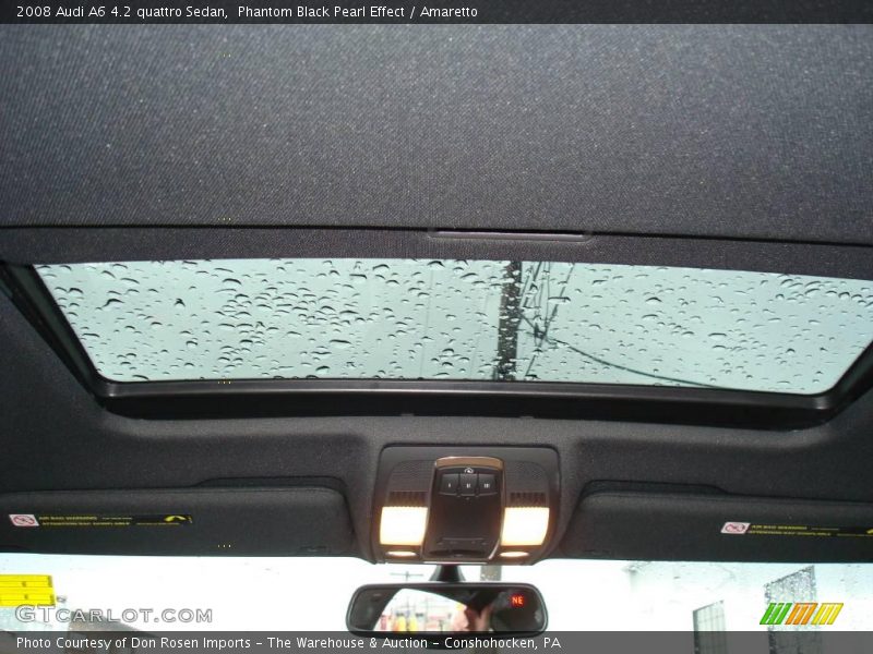 Phantom Black Pearl Effect / Amaretto 2008 Audi A6 4.2 quattro Sedan