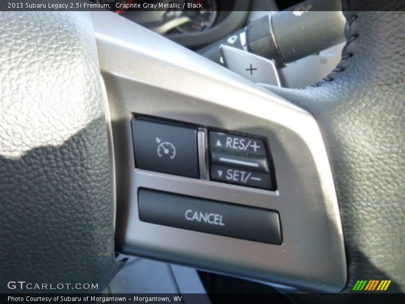 Graphite Gray Metallic / Black 2013 Subaru Legacy 2.5i Premium