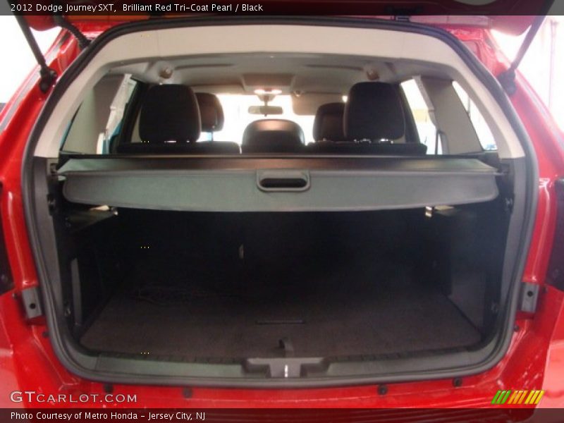 Brilliant Red Tri-Coat Pearl / Black 2012 Dodge Journey SXT