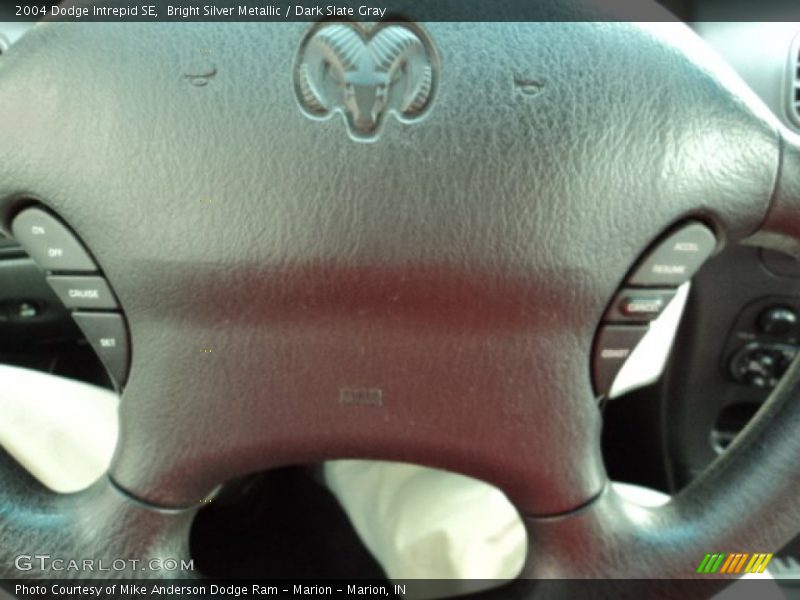 Bright Silver Metallic / Dark Slate Gray 2004 Dodge Intrepid SE