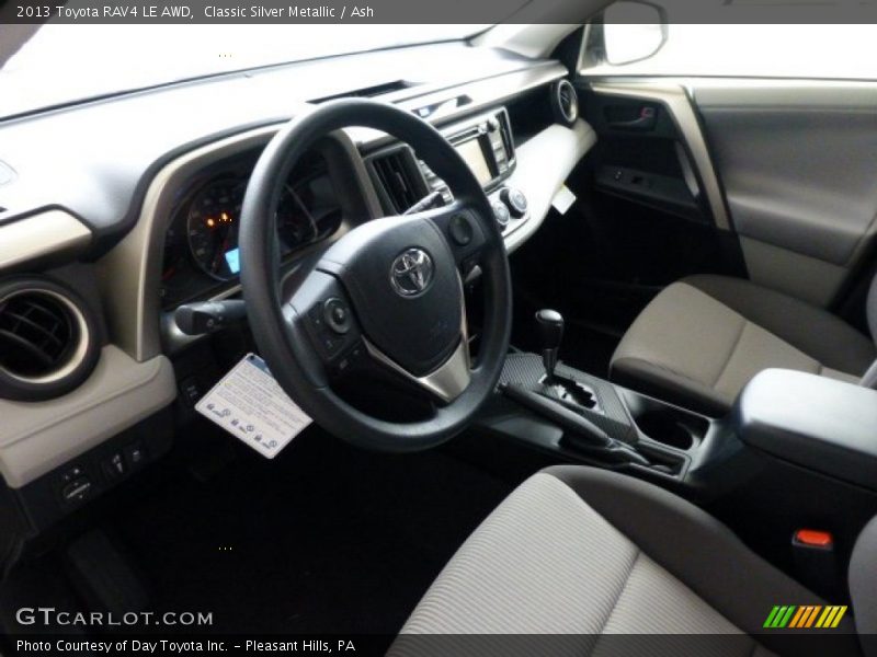 Classic Silver Metallic / Ash 2013 Toyota RAV4 LE AWD