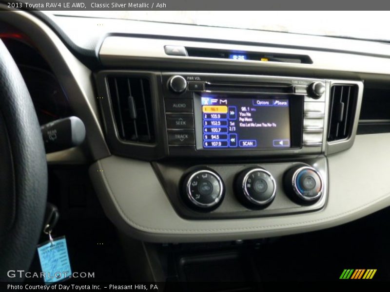 Controls of 2013 RAV4 LE AWD