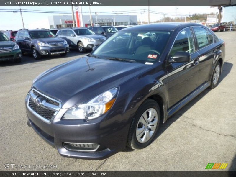 Graphite Gray Metallic / Black 2013 Subaru Legacy 2.5i