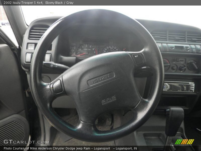Ebony Black / Gray 2002 Isuzu Trooper S 4x4