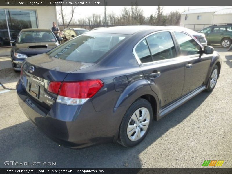 Graphite Gray Metallic / Black 2013 Subaru Legacy 2.5i