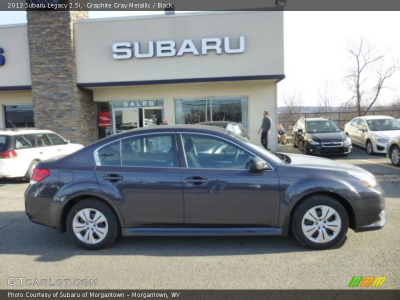 Graphite Gray Metallic / Black 2013 Subaru Legacy 2.5i
