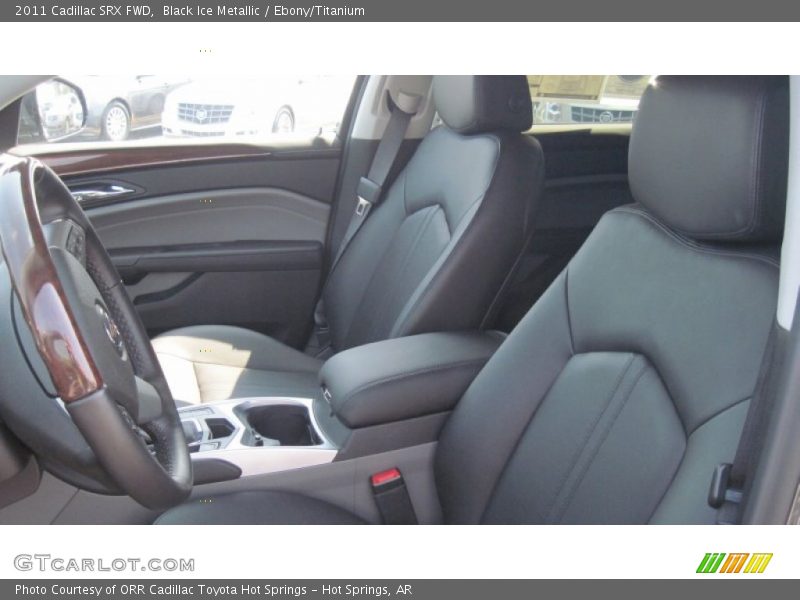 Black Ice Metallic / Ebony/Titanium 2011 Cadillac SRX FWD