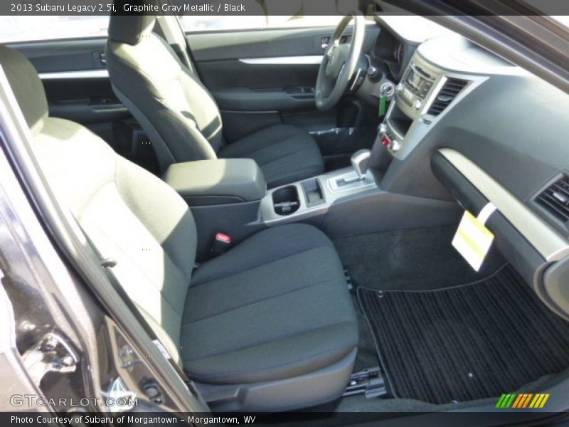 Graphite Gray Metallic / Black 2013 Subaru Legacy 2.5i