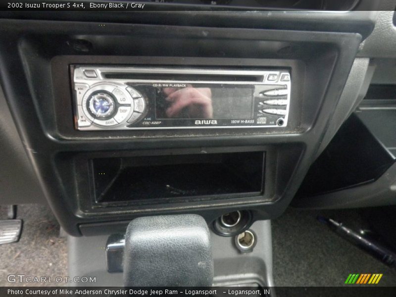 Ebony Black / Gray 2002 Isuzu Trooper S 4x4