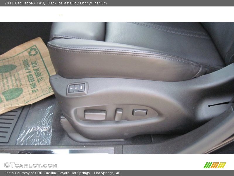 Black Ice Metallic / Ebony/Titanium 2011 Cadillac SRX FWD