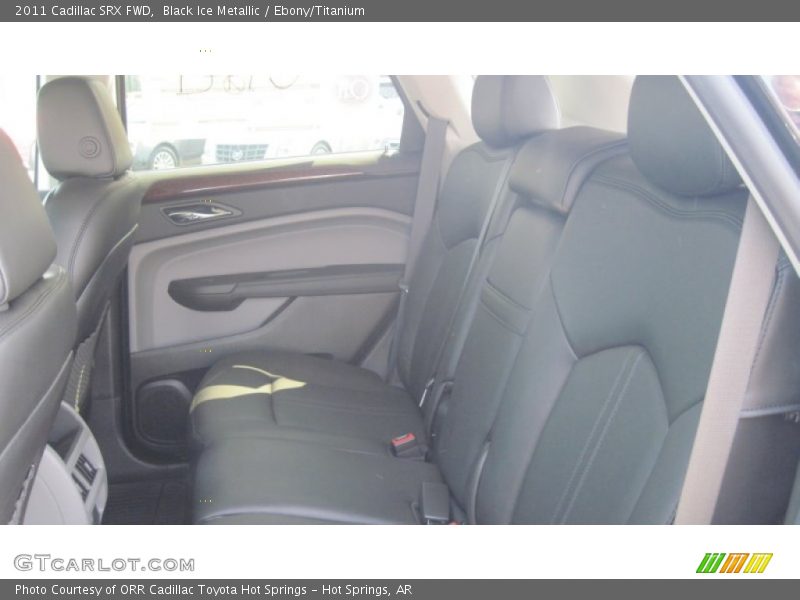 Black Ice Metallic / Ebony/Titanium 2011 Cadillac SRX FWD