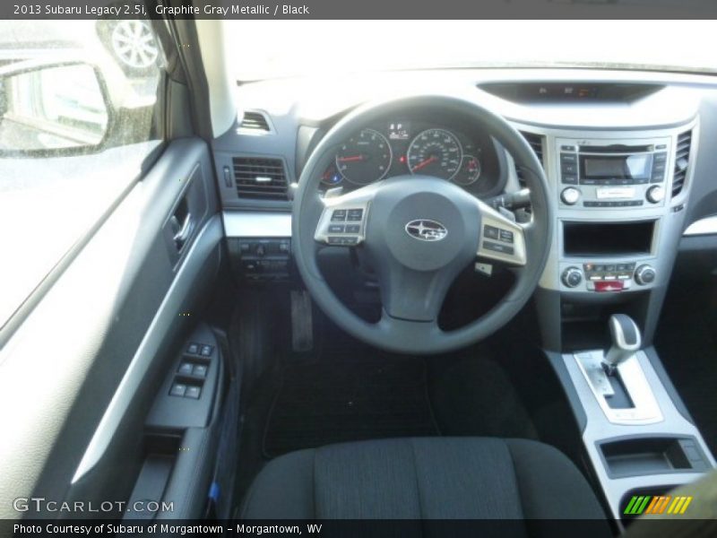 Graphite Gray Metallic / Black 2013 Subaru Legacy 2.5i