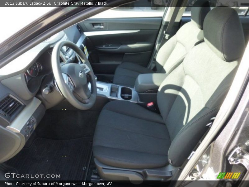 Graphite Gray Metallic / Black 2013 Subaru Legacy 2.5i
