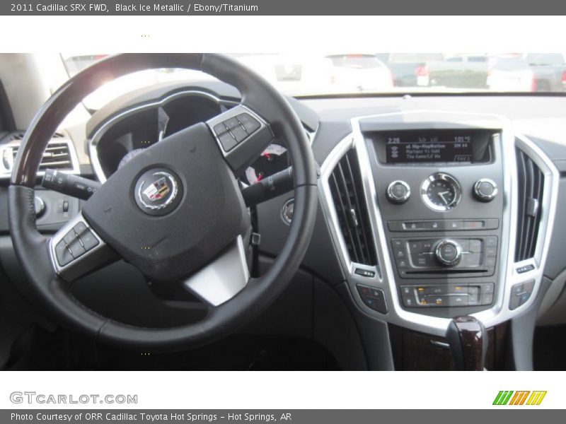 Black Ice Metallic / Ebony/Titanium 2011 Cadillac SRX FWD
