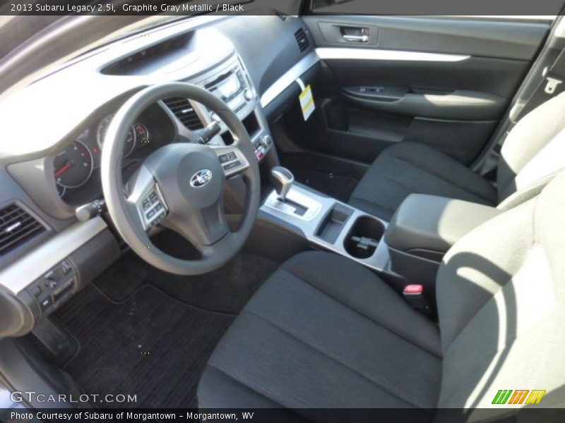 Graphite Gray Metallic / Black 2013 Subaru Legacy 2.5i