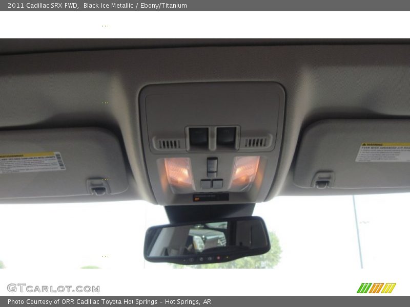 Black Ice Metallic / Ebony/Titanium 2011 Cadillac SRX FWD
