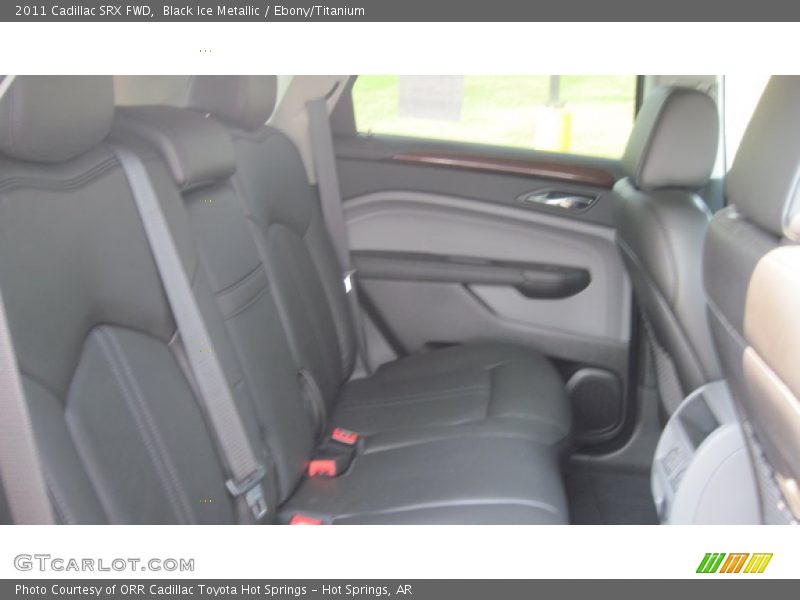 Black Ice Metallic / Ebony/Titanium 2011 Cadillac SRX FWD