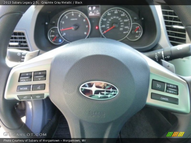 Graphite Gray Metallic / Black 2013 Subaru Legacy 2.5i