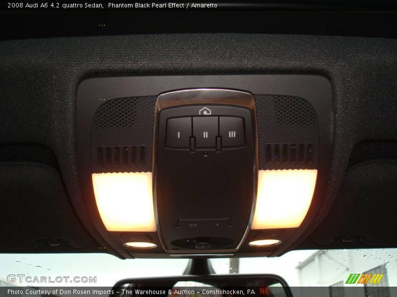 Phantom Black Pearl Effect / Amaretto 2008 Audi A6 4.2 quattro Sedan