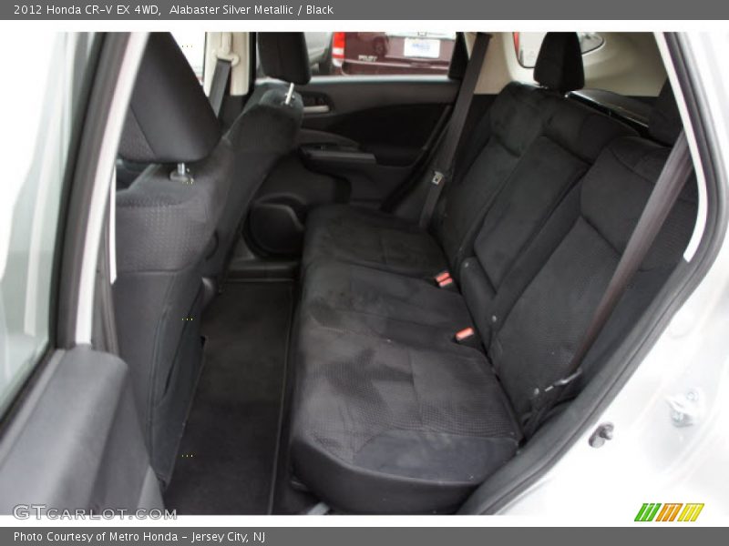 Rear Seat of 2012 CR-V EX 4WD