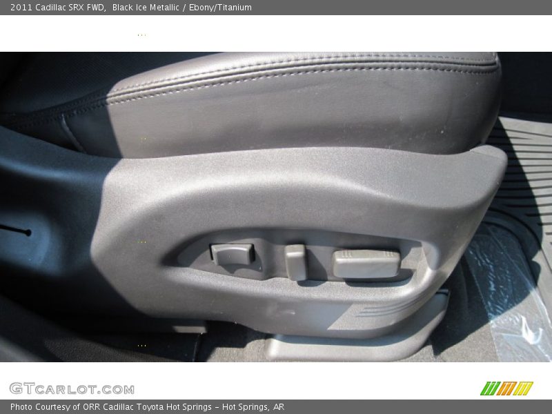 Black Ice Metallic / Ebony/Titanium 2011 Cadillac SRX FWD