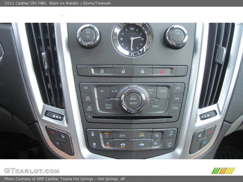 Black Ice Metallic / Ebony/Titanium 2011 Cadillac SRX FWD