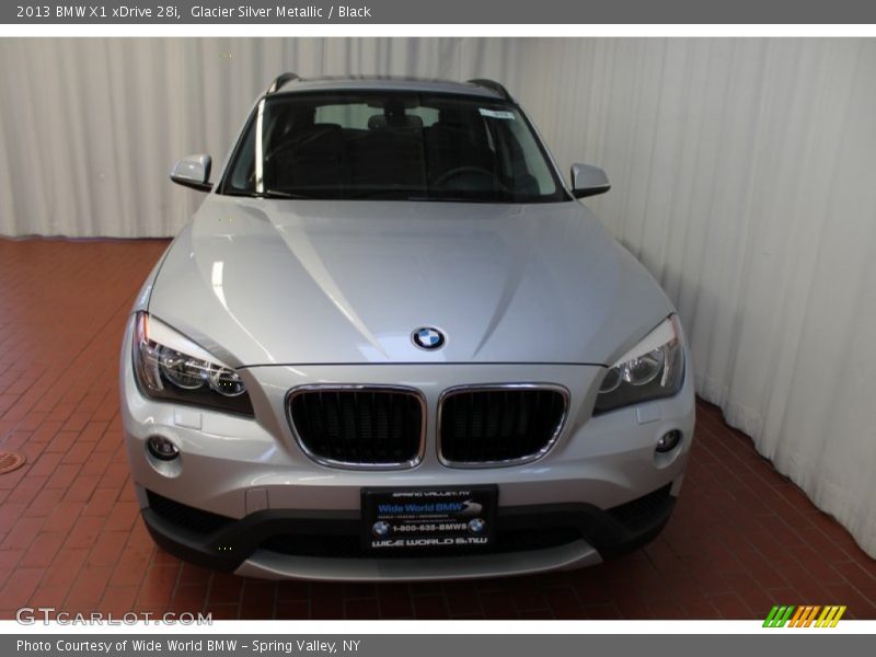 Glacier Silver Metallic / Black 2013 BMW X1 xDrive 28i