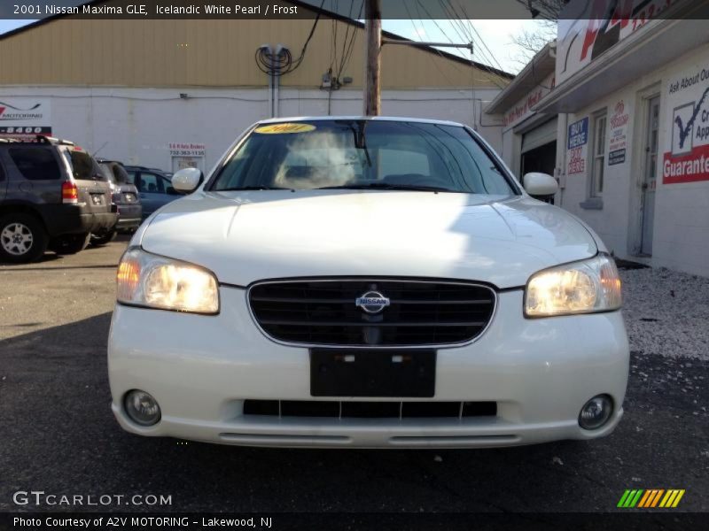 Icelandic White Pearl / Frost 2001 Nissan Maxima GLE