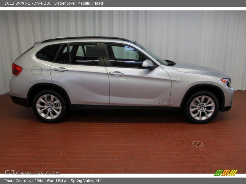 Glacier Silver Metallic / Black 2013 BMW X1 xDrive 28i