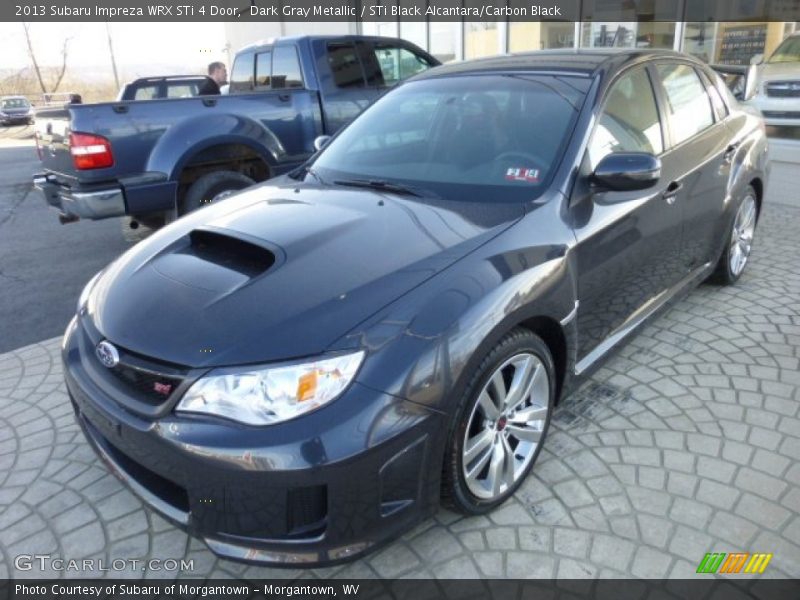 Front 3/4 View of 2013 Impreza WRX STi 4 Door
