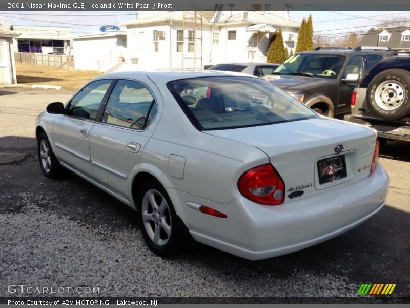 Icelandic White Pearl / Frost 2001 Nissan Maxima GLE