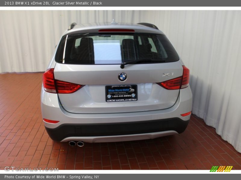 Glacier Silver Metallic / Black 2013 BMW X1 xDrive 28i