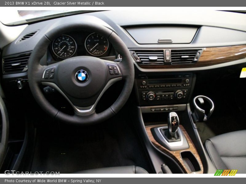 Glacier Silver Metallic / Black 2013 BMW X1 xDrive 28i