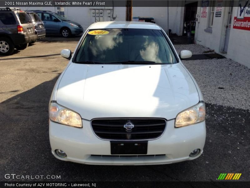 Icelandic White Pearl / Frost 2001 Nissan Maxima GLE