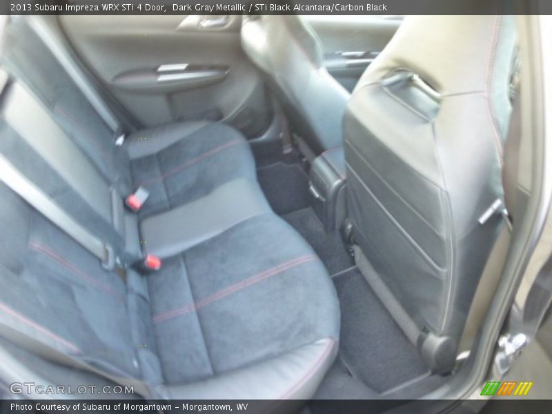 Dark Gray Metallic / STi Black Alcantara/Carbon Black 2013 Subaru Impreza WRX STi 4 Door