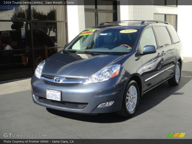 Slate Metallic / Stone 2009 Toyota Sienna Limited