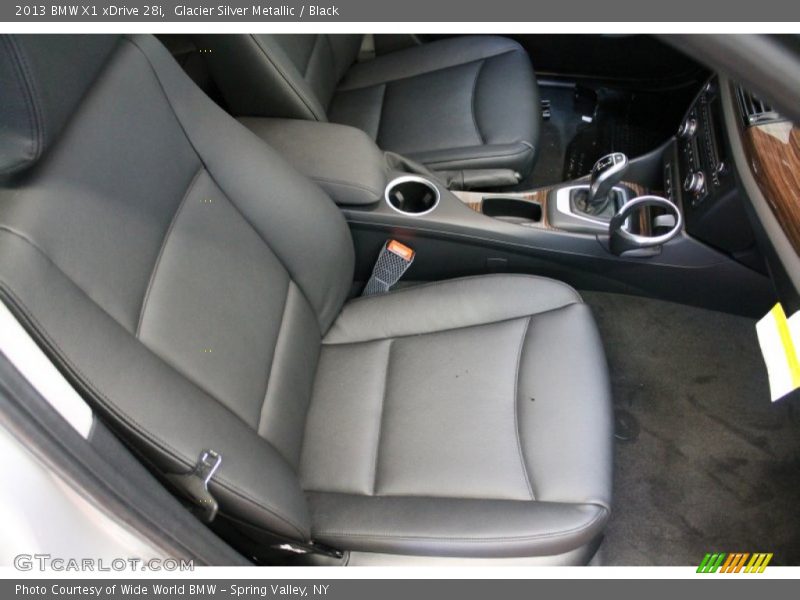 Glacier Silver Metallic / Black 2013 BMW X1 xDrive 28i