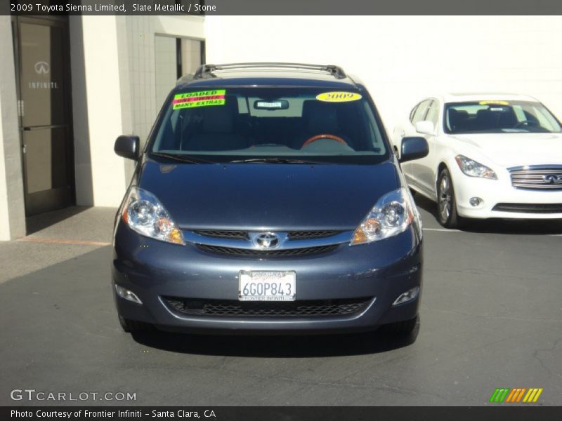 Slate Metallic / Stone 2009 Toyota Sienna Limited
