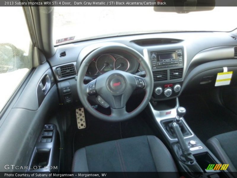 Dashboard of 2013 Impreza WRX STi 4 Door