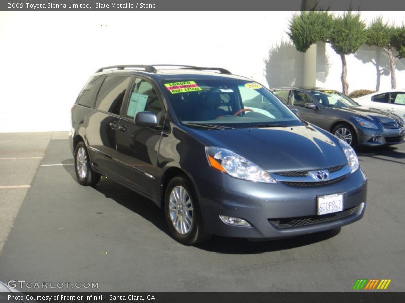 Slate Metallic / Stone 2009 Toyota Sienna Limited