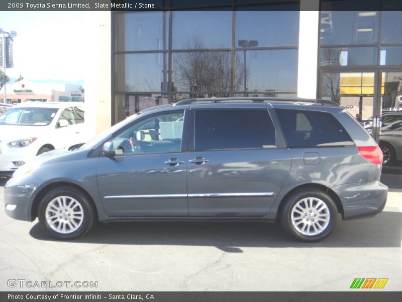 Slate Metallic / Stone 2009 Toyota Sienna Limited