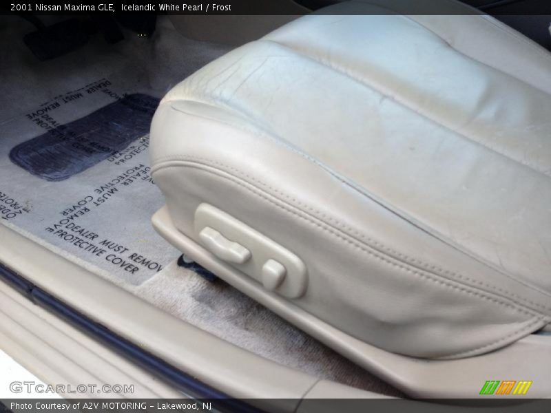 Icelandic White Pearl / Frost 2001 Nissan Maxima GLE