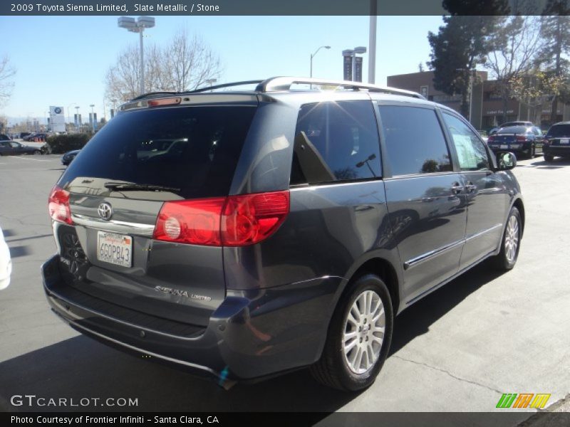 Slate Metallic / Stone 2009 Toyota Sienna Limited